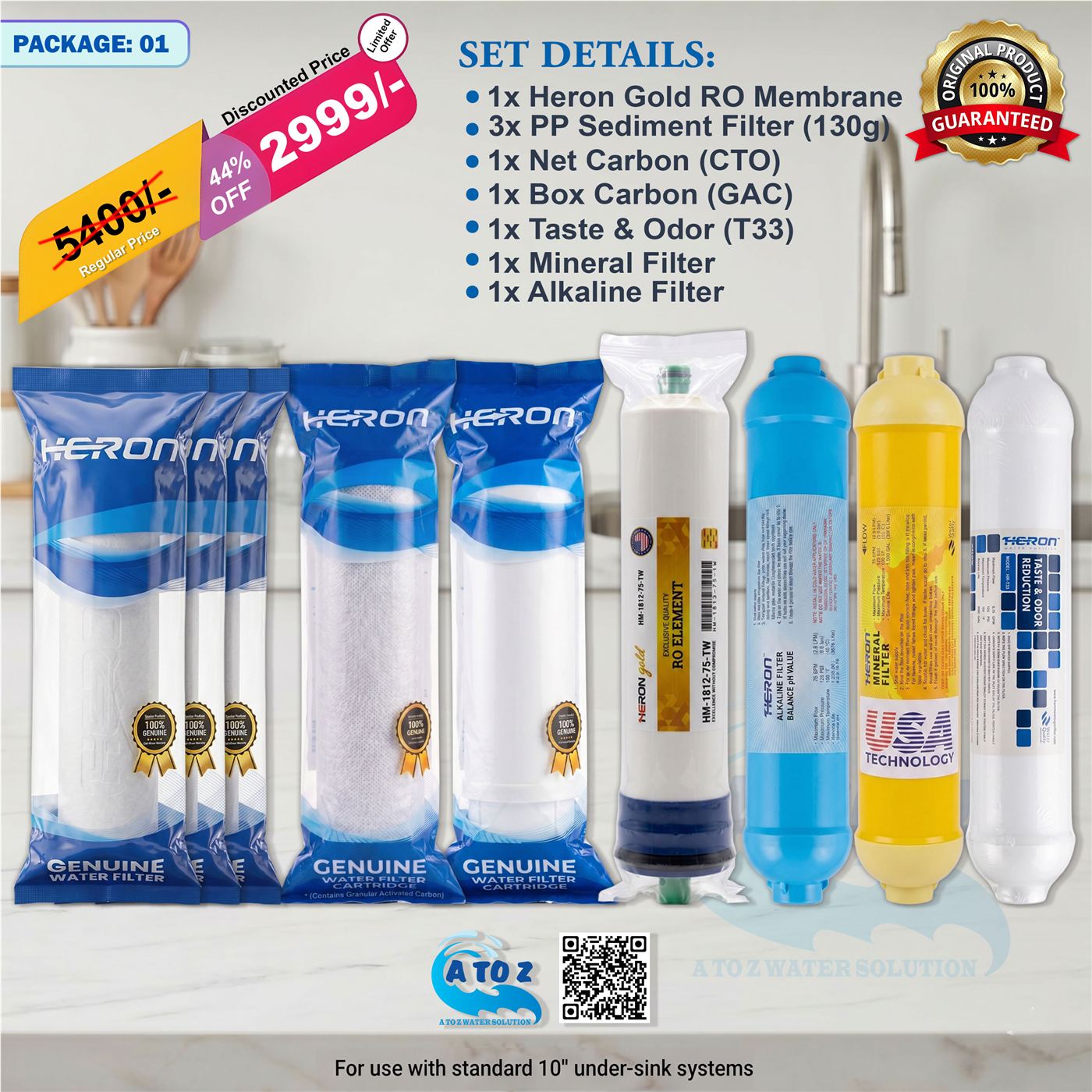 RO membrane and purifier spare parts Bangladesh